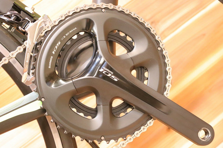 ジャイアント GIANT TCR ADVANCED 2 2018モデル Sサイズ シマノ 105 5800 11S カーボン ロードバイク 【広島店】