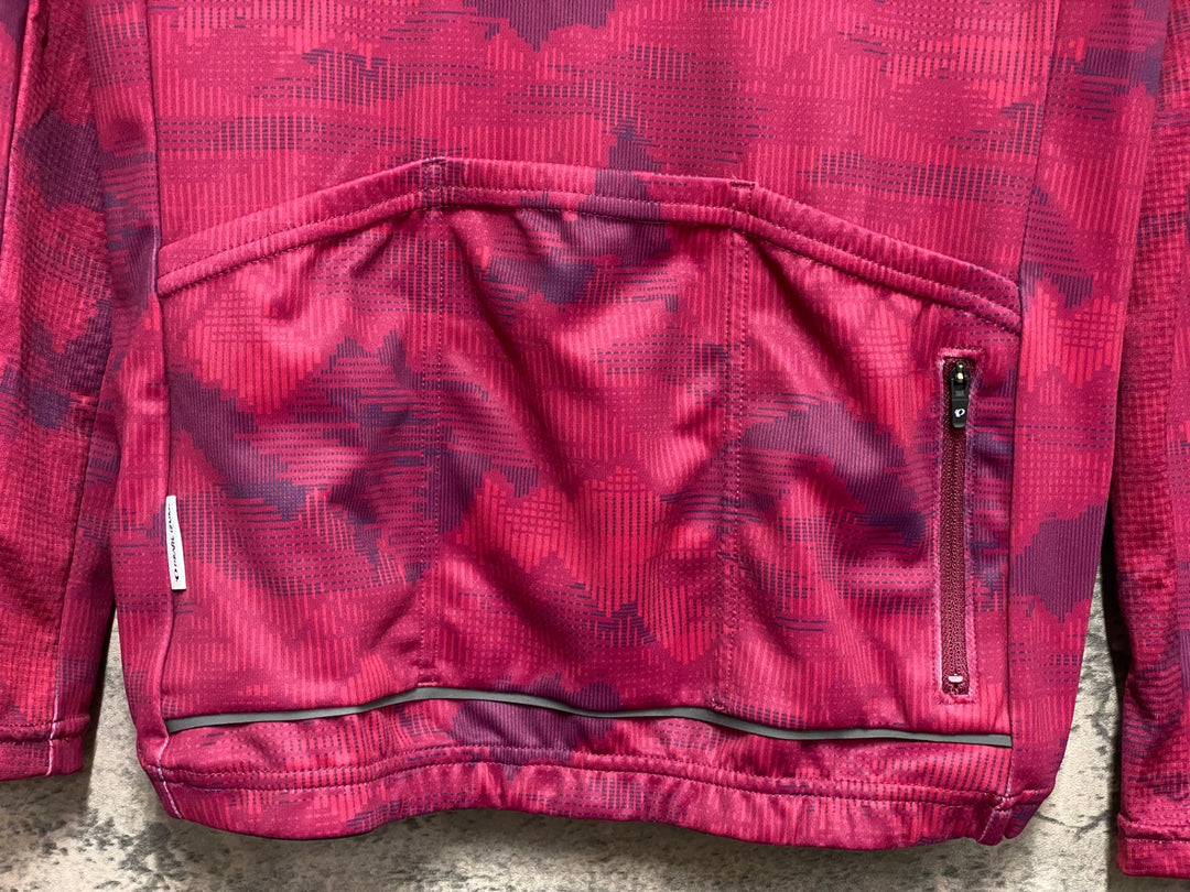 KF990 パールイズミ PEARL iZUMi 長袖 サイクルジャージ バーガンディ L