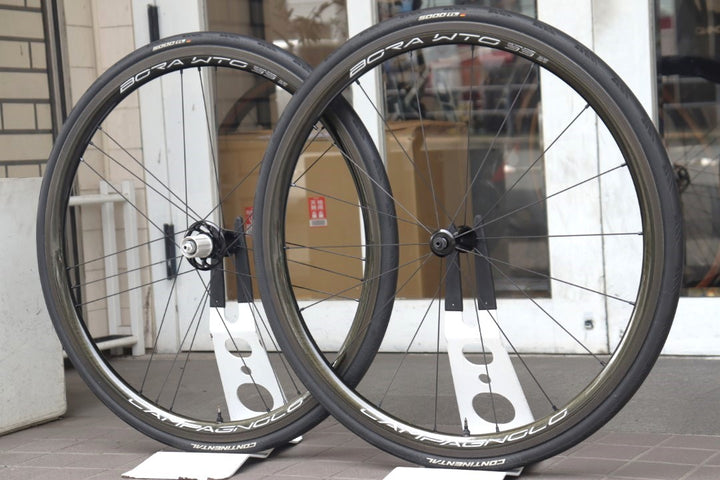 カンパニョーロ Campagnolo ボーラ BORA WTO 33 カーボン チューブレス ホイールセット シマノ11S/12S 19C 【横浜店】