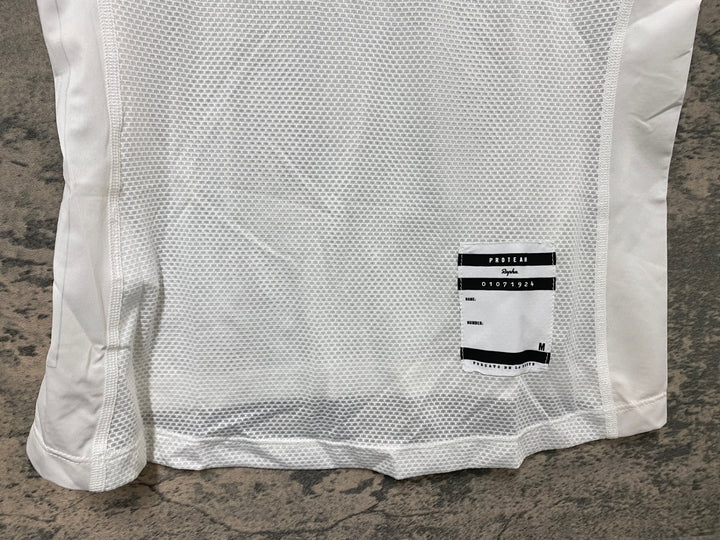 JY636 ラファ Rapha PRO TEAM BASE LAYER SHORT SLEEVE 半袖 ベースレイヤー 白 M メッシュ 未使用