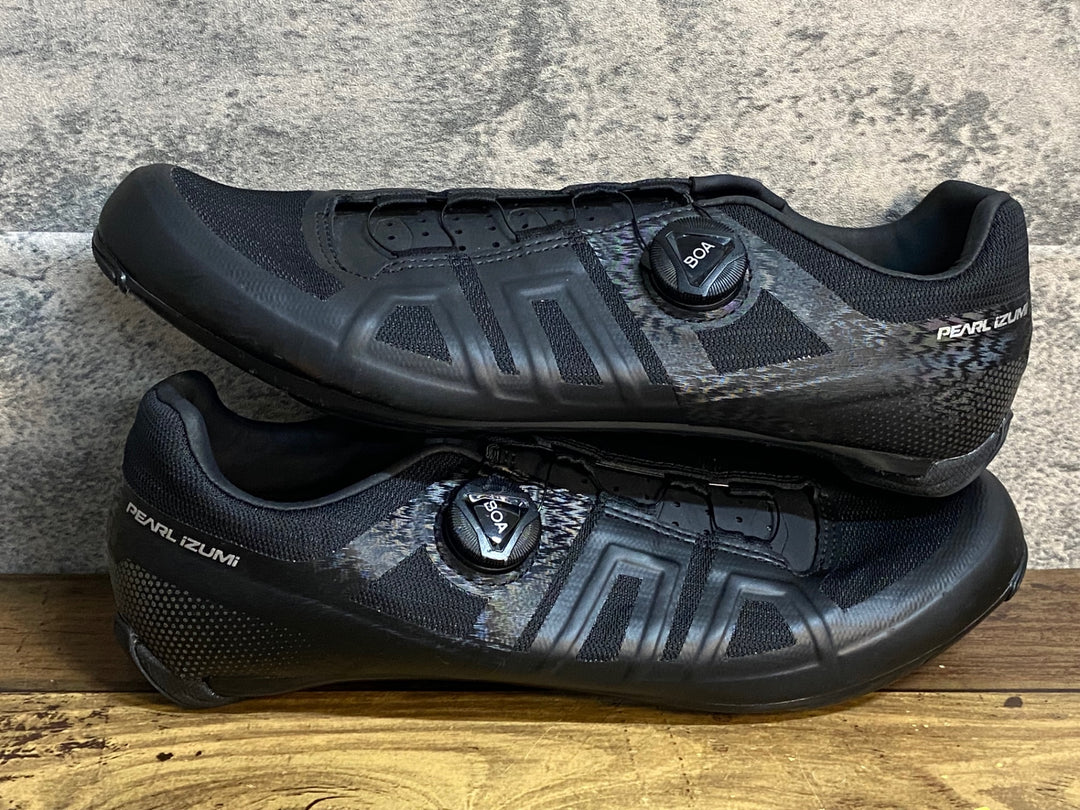 JJ876 パールイズミ PEARL iZUMi ATTACK ROAD ビンディングシューズ 黒 EU43