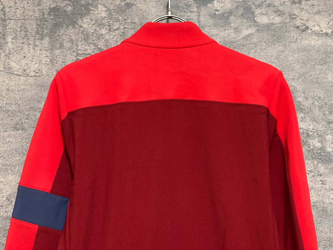 JP298 ラファ Rapha WOMEN'S PRO TEAM WINTER JACKET 長袖 サイクルジャケット 赤 XL 裏起毛 レディース