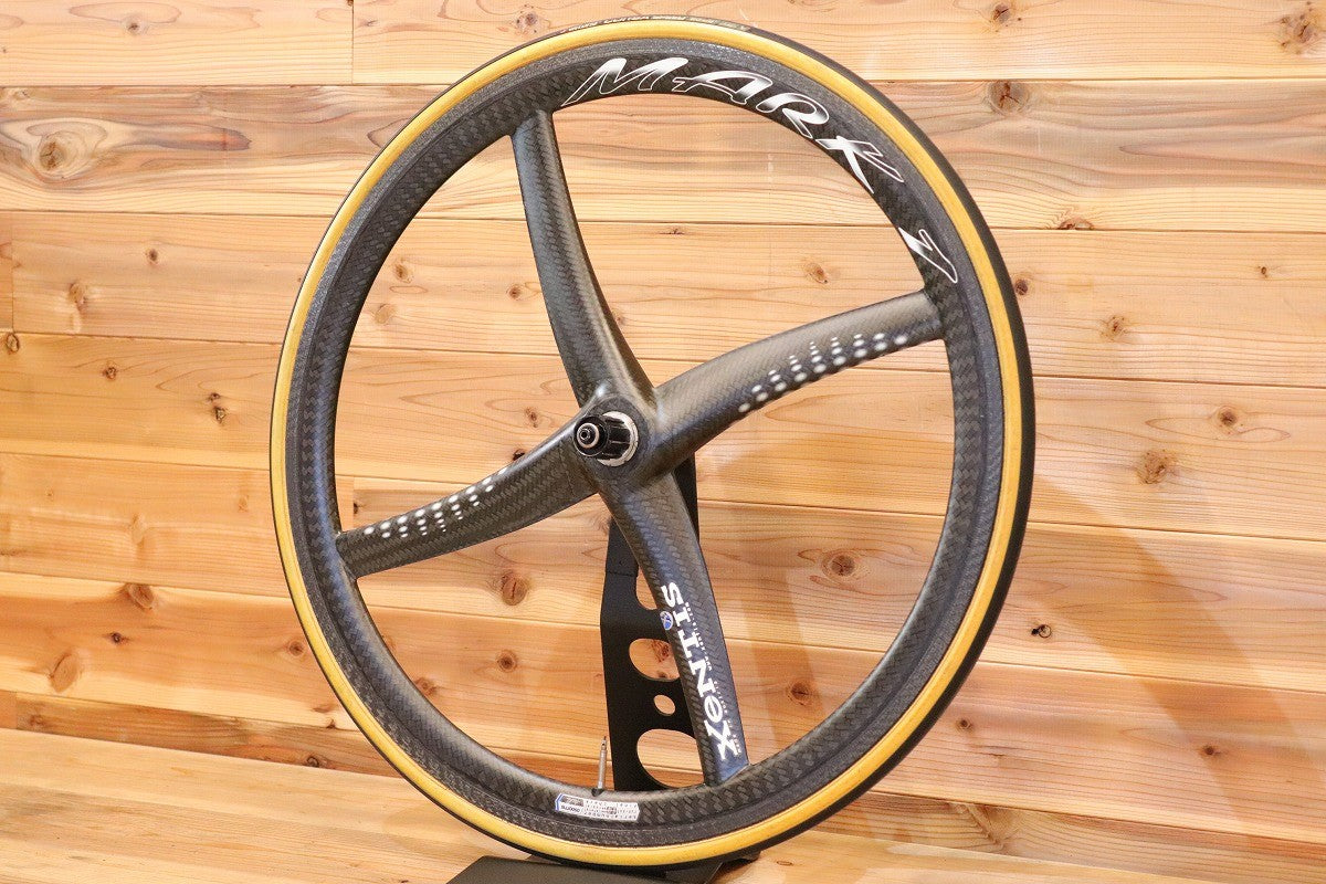 Xentis MARK1 カーボンホイール　フロント　バトンホイール XeNTiS(ゼンティス)】本場の軽量バトンホイール、最後の1本です
