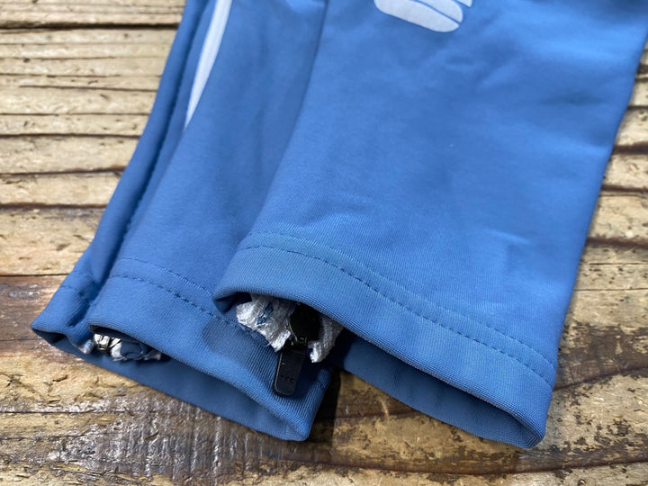 KJ847 スポーツフル sportful leg warmers 裏起毛 レッグウォーマー 青 L