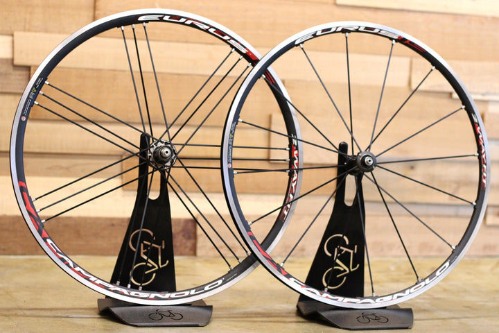 カンパニョーロ CAMPAGNOLO ユーラス EURUS 2WAY-FIT シマノ 10S ナローリム 15C アルミ チューブレス ホイールセット 【立川店】