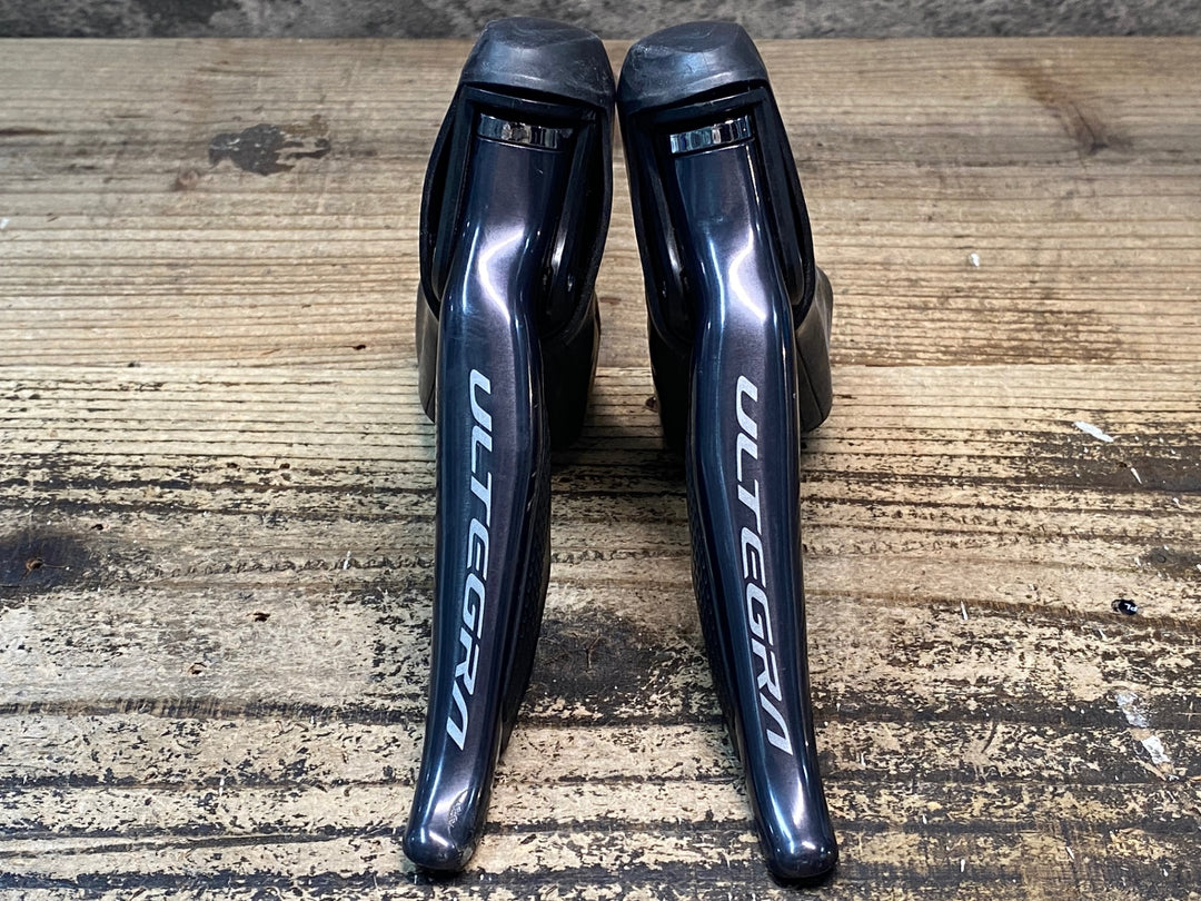 JO697 シマノ SHIMANO アルテグラ ULTEGRA ST-R8070 STIレバー セット 2x11s 油圧 Di2 ※動作確認済