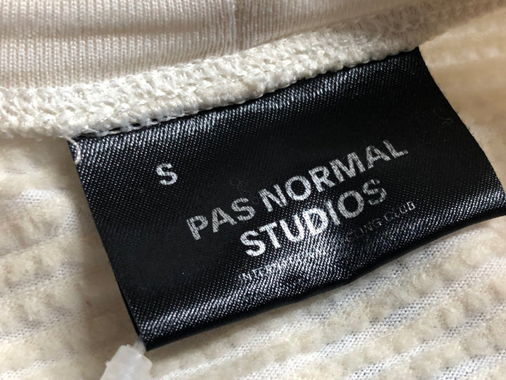 KM712 パスノーマルスタジオ PAS NORMAL STUDIOS THERMAL LONG SLEEVE BASE LAYER 長袖 ベースレイヤー 白 S