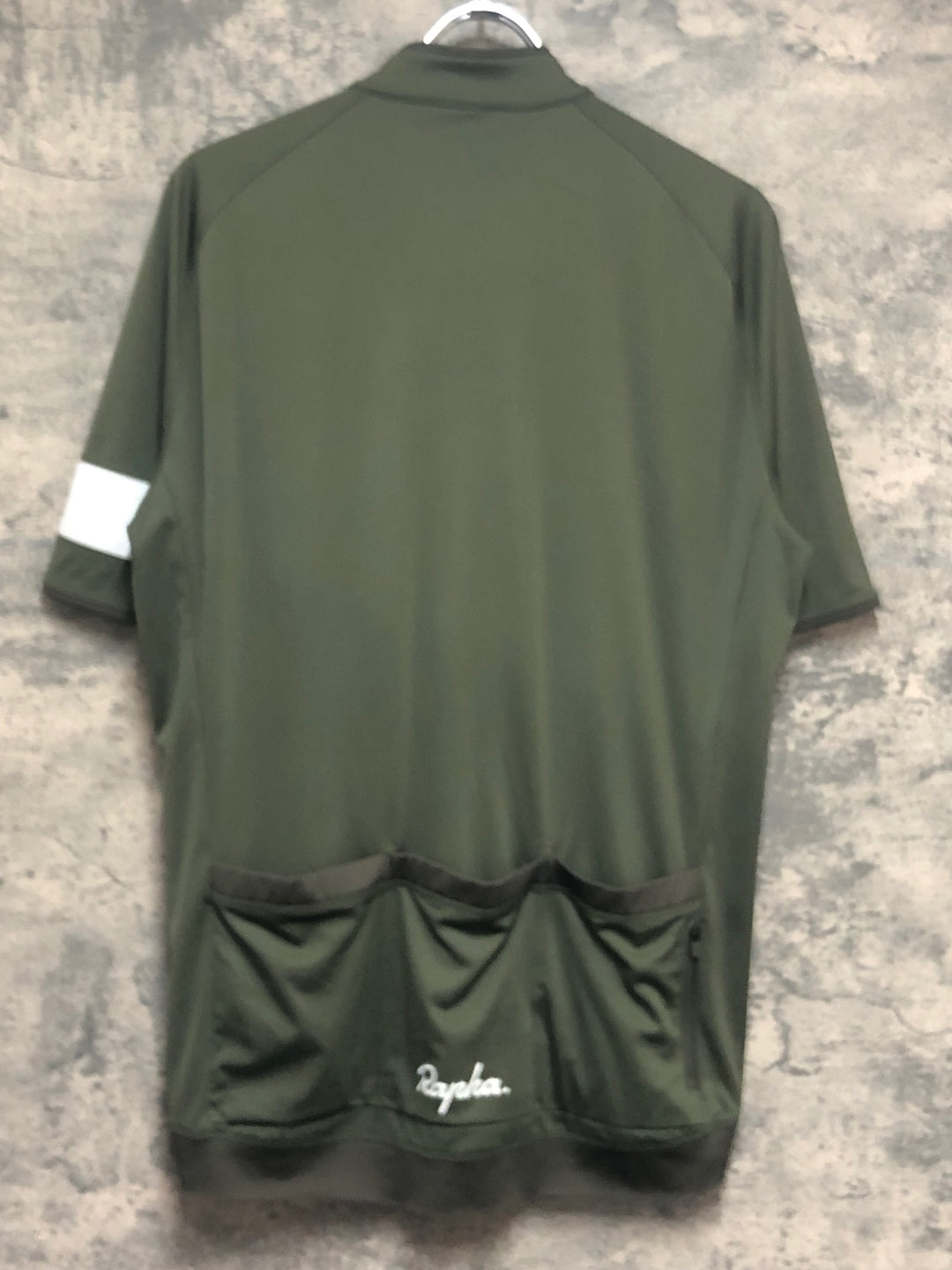 KN295 ラファ Rapha MEN'S CORE JERSEY 半袖 サイクルジャージ カーキ XXL
