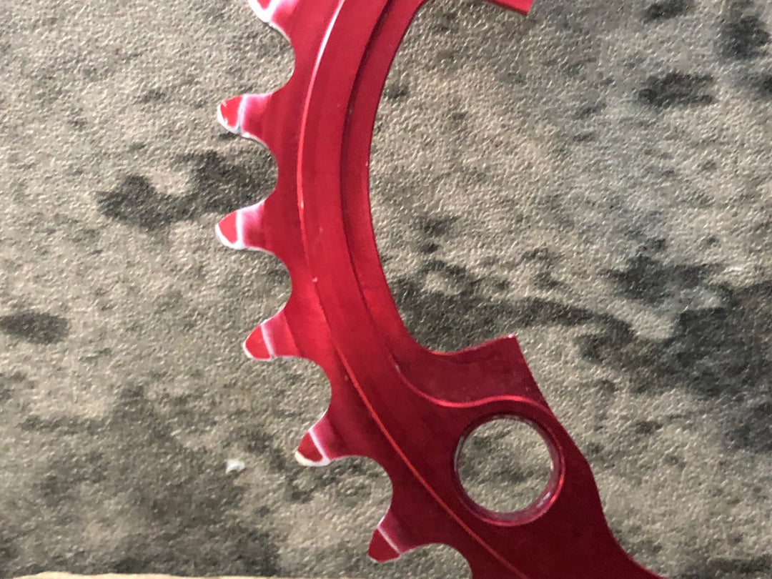 JS566 スミス SMITH バロックギア Baroque Gear チェーンリング 34T ±2 90° C 赤