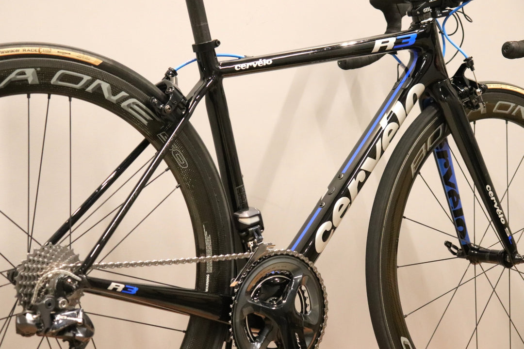 訳アリ サーヴェロ CERVELO R3 2014モデル XSサイズ シマノ デュラエース R9150 MIX 11S カーボン ロードバイク BORA ONE 【仙台店】