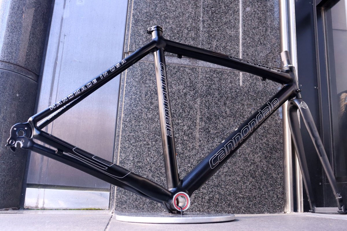 キャノンデール Cannondale CAAD9 2010モデル 48サイズ EDGEフォーク仕様 アルミ ロードバイク フレームセット  【東京南麻布店】