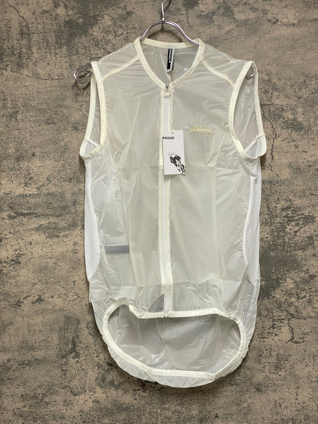 JQ172 アソス assos climaJet Vest サイクルベスト ジレ 白 M