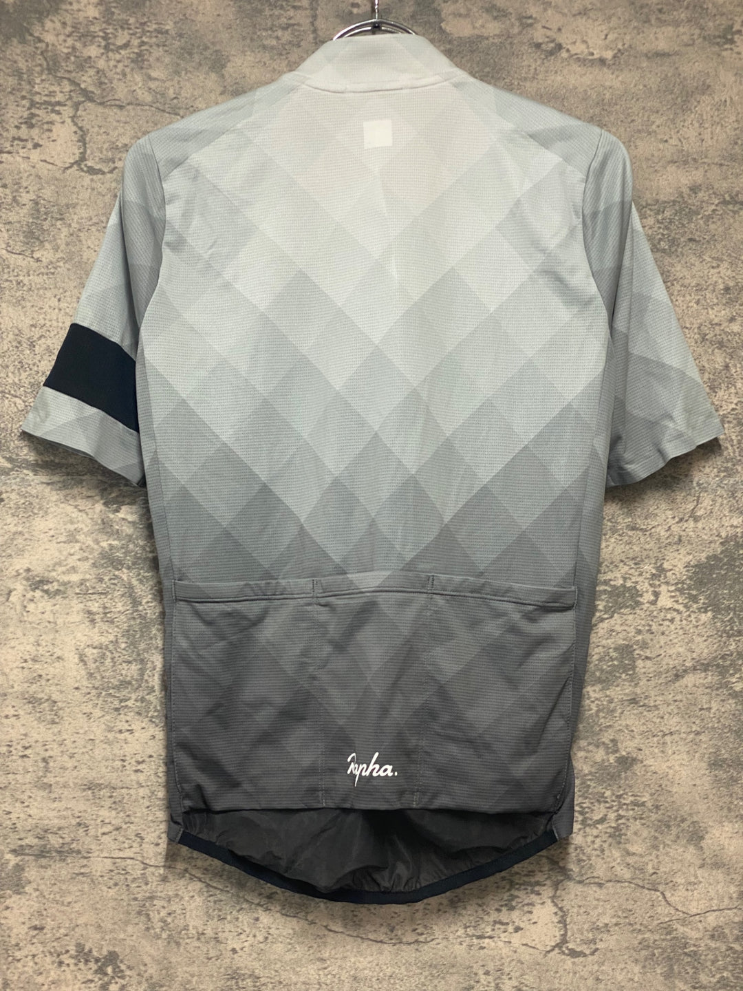 JE158 ラファ Rapha CLASSIC FLYWEIGHT JERSEY BLOCK FADE 半袖 サイクルジャージ ホワイト グレー XS