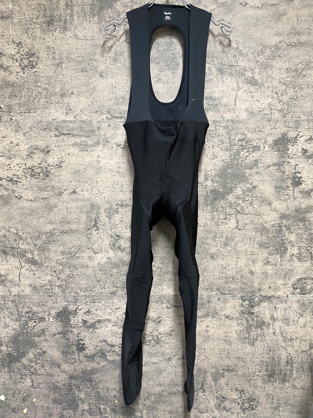 KI817 ラファ Rapha MEN'S CORE WINTER TIGHTS WITH PAD ビブタイツ 黒 S 裏起毛