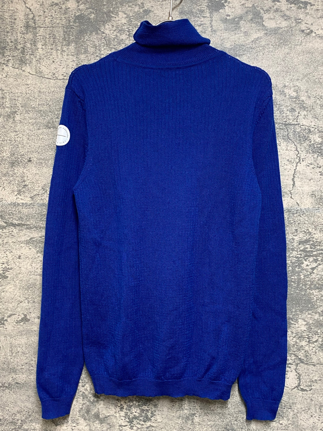 JP509 カフェドシクリステ Café du Cycliste セーター ハイネック 青 S