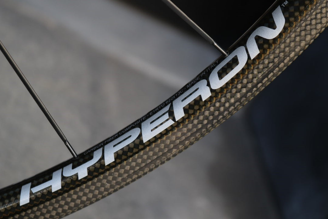 カンパニョーロ CAMPAGNOLO ハイペロン HYPERON カーボン クリンチャー ホイールセット カンパ12/11S ナローリム 13C 【東京南麻布店】