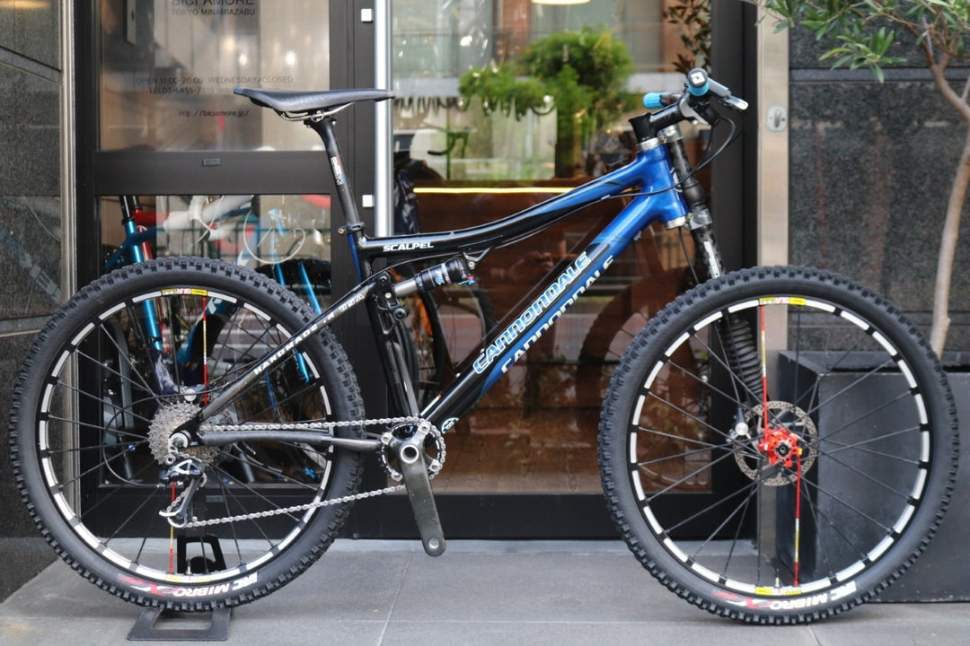 キャノンデール CANNONDALE スカルペル SCALPEL1 Mサイズ 2008モデル シマノ XTR 1×9S カーボン フルサスペンション MTB 【東京南麻布店】
