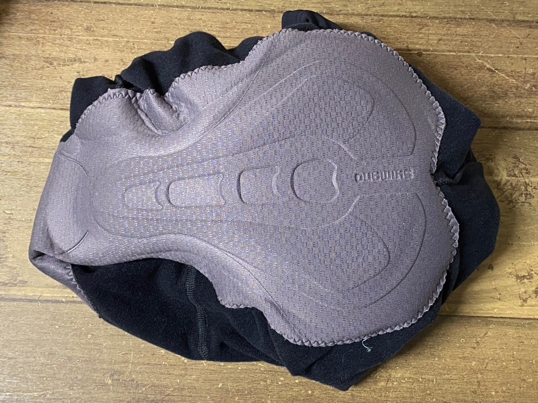 JT814 シマノ SHIMANO ビブタイツ 黒 XL 裏起毛