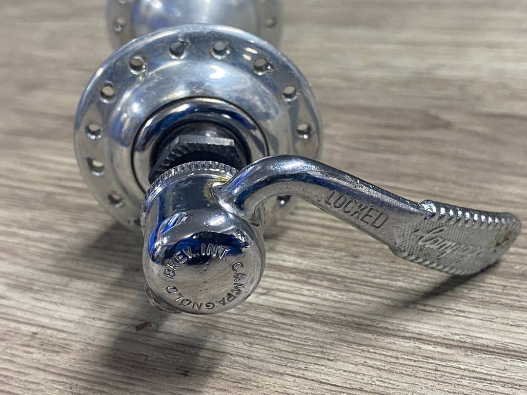 KI847 カンパニョーロ Campagnolo レコード RECORD ヴィンテージ フロントハブ 32H OLD100mm QR付