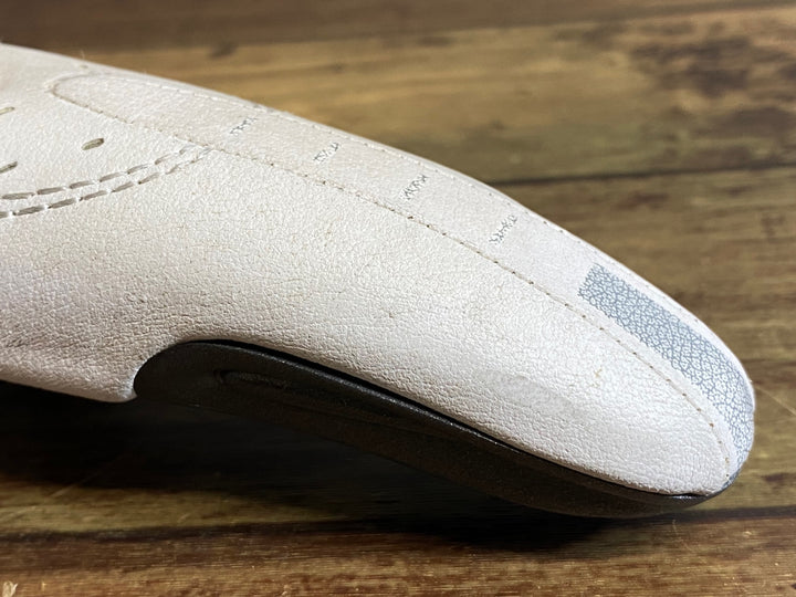 JQ426 セライタリア selle italia SLR GEL FLOW サドル 白 MANGANESEレール