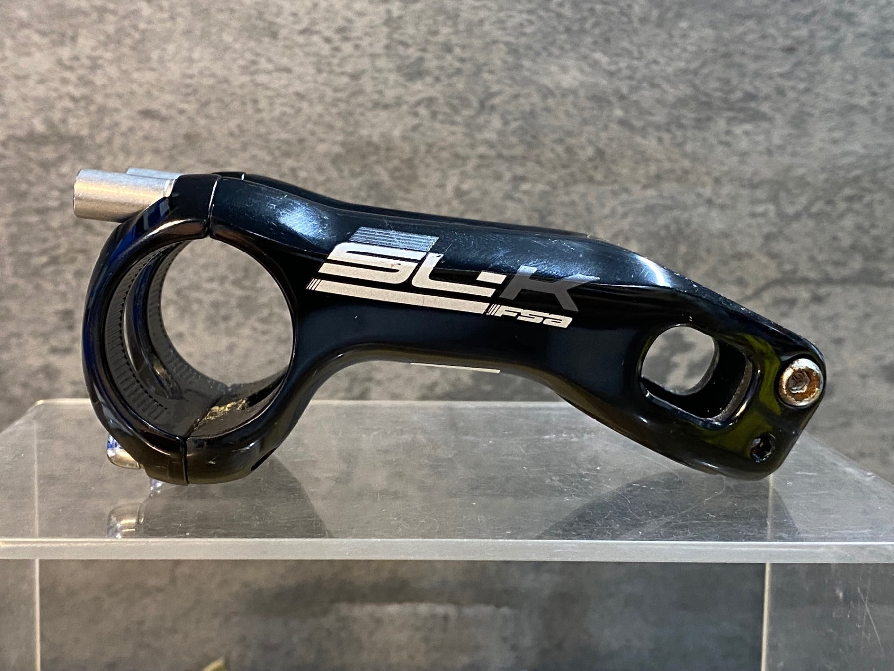 JS134 FSA SL-K アルミ ステム 黒 80mm Φ31.8 OS -20° ※ボルト社外品