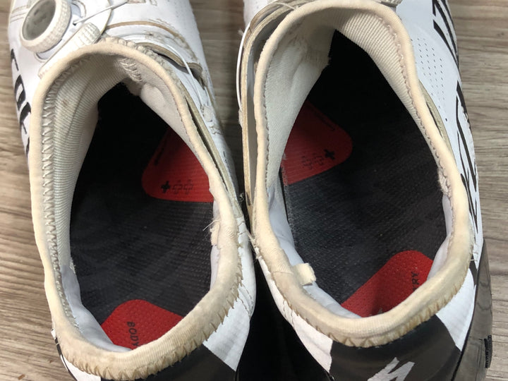 JS596 スペシャライズド SPECIALIZED S-WORKS Ares BOA ビンディングシューズ 3穴 EU42 白 SL FOOTBED インソール