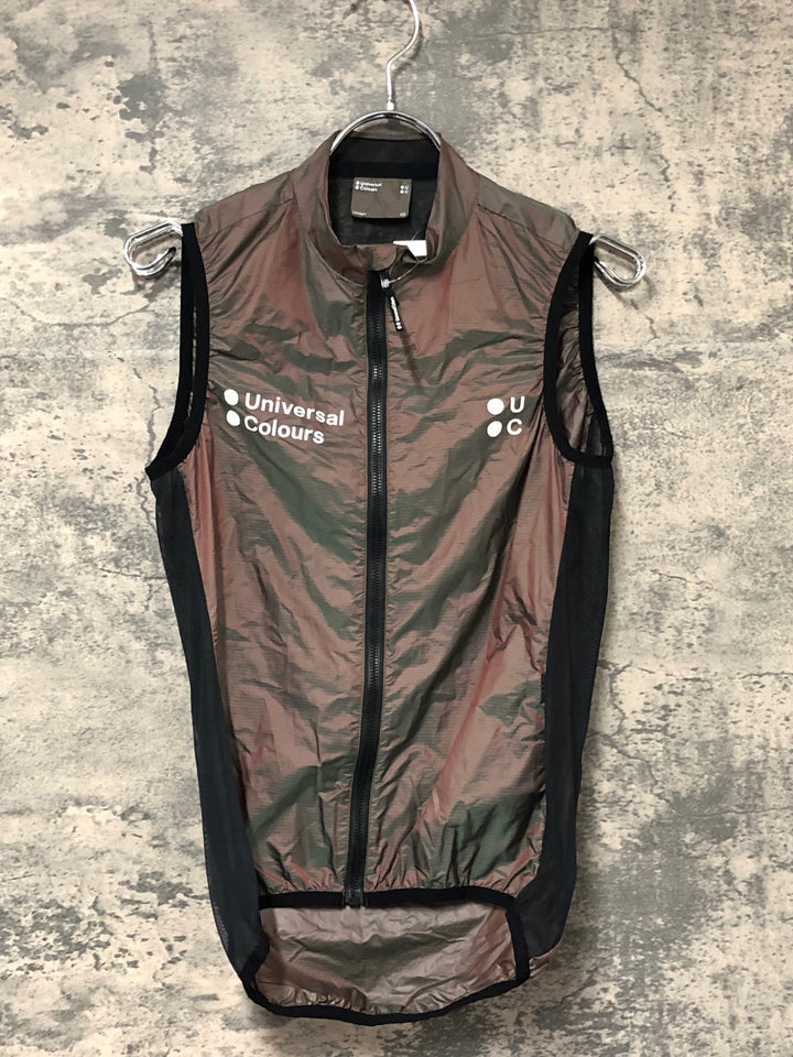 KN747 ユニバーサルカラーズ Universal Colours SPECTRUM ジレ サイクルベスト XS