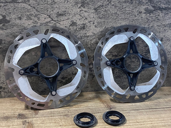 JZ872 シマノ SHIMANO RT-MT800-S ディスクブレーキローター 前後セット 1.75mm Φ160