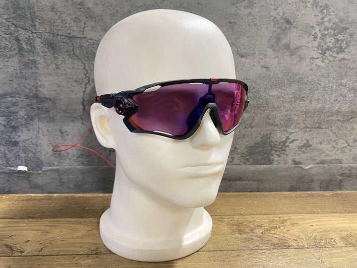 KG235 オークリー OAKLEY JAWBREAKER サングラス アイウェア 黒 赤 PRIZM PHOTOCHROMIC ※レンズ剥離ジャンク
