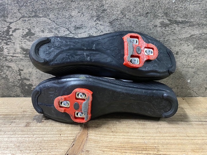 JZ146 アディダス adidas The Road Cycling Shoes ビンディングシューズ 黒 3穴 EU44