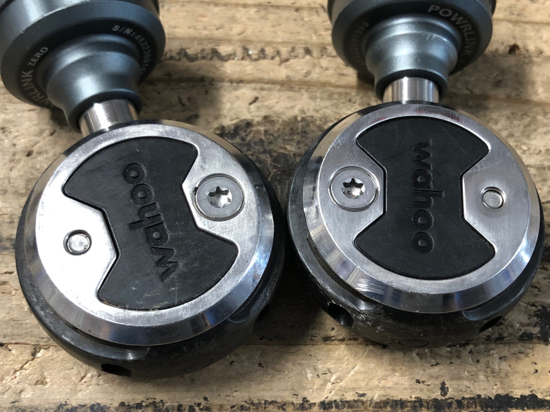 KF847 ワフー WAHOO POWERLINK DUO ZERO ペダル型パワーメーター 両足計測 動作確認済