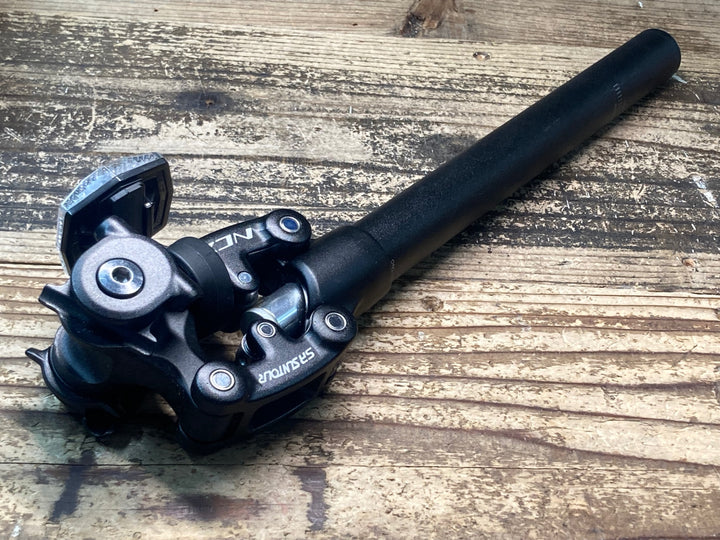 JG351 SR SUNTOUR NCX サスペンションシートポスト 黒 350mm Φ27.2
