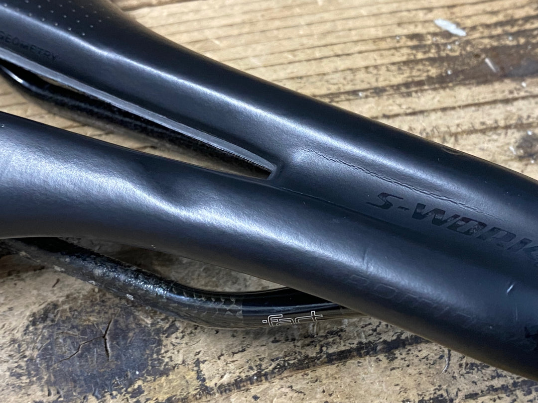 KE851 スペシャライズド SPECIALIZED S-WORKS ROMIN EVO サドル 黒 143mm カーボンレール