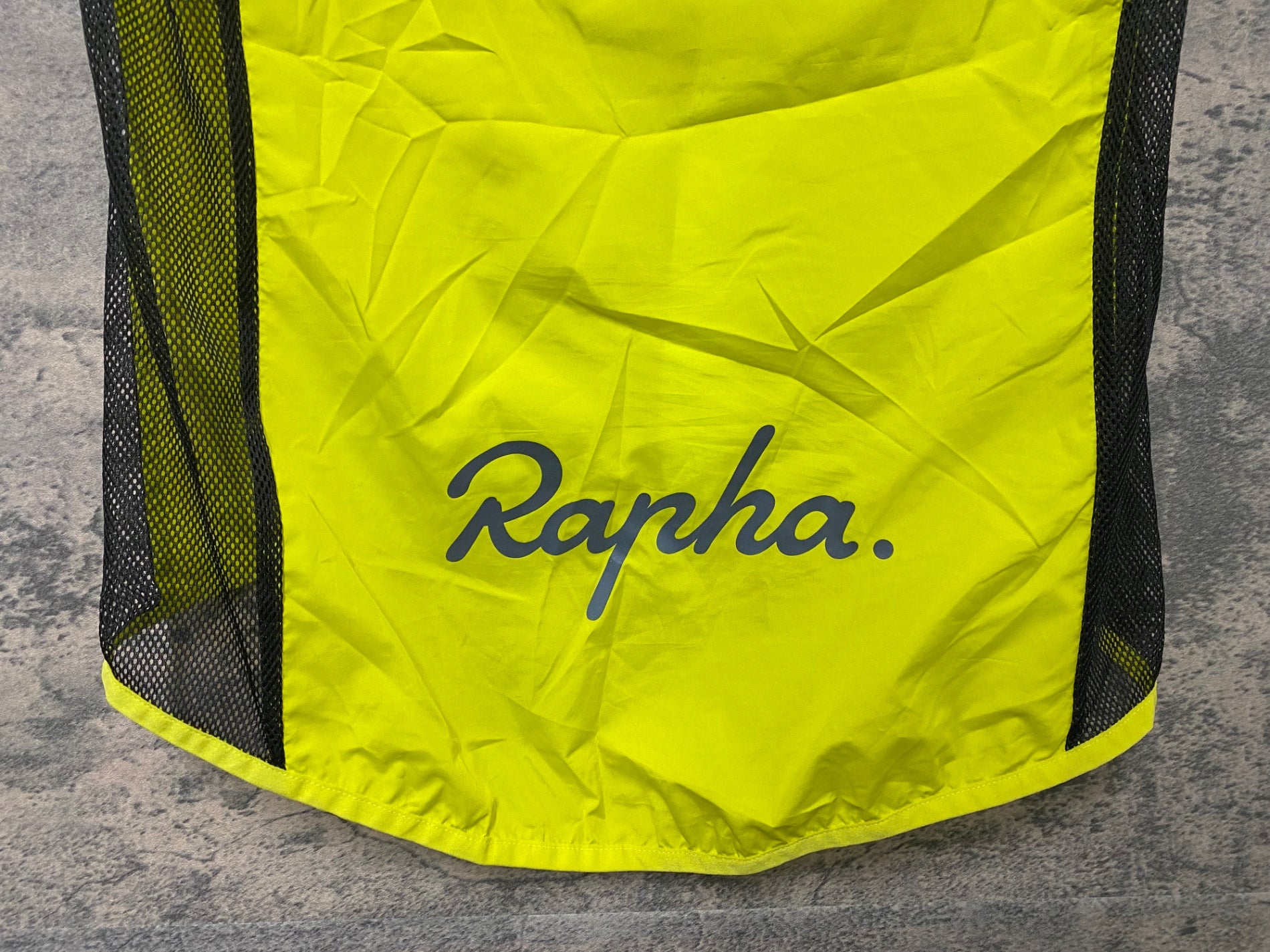 JV224 ラファ Rapha BREVET GILET ジレ サイクルベスト 黄 S – BICI