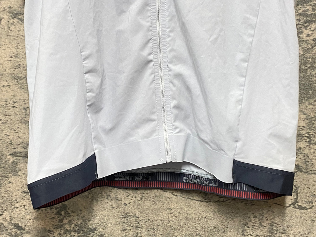 KC286 カステリ CASTELLI 半袖 サイクルジャージ グレー L
