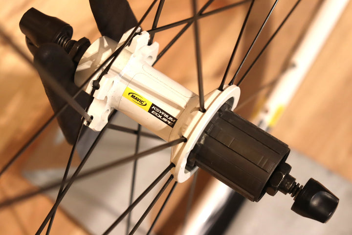 マヴィック MAVIC キシリウム KSYRIUM エキップ EQUIPE アルミ クリンチャー ホイールセット シマノ12S/11S 【千葉店】