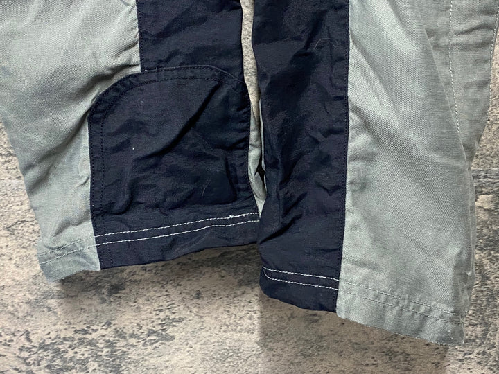 KE989 フォックス FOX ロングパンツ グレー 黒 S