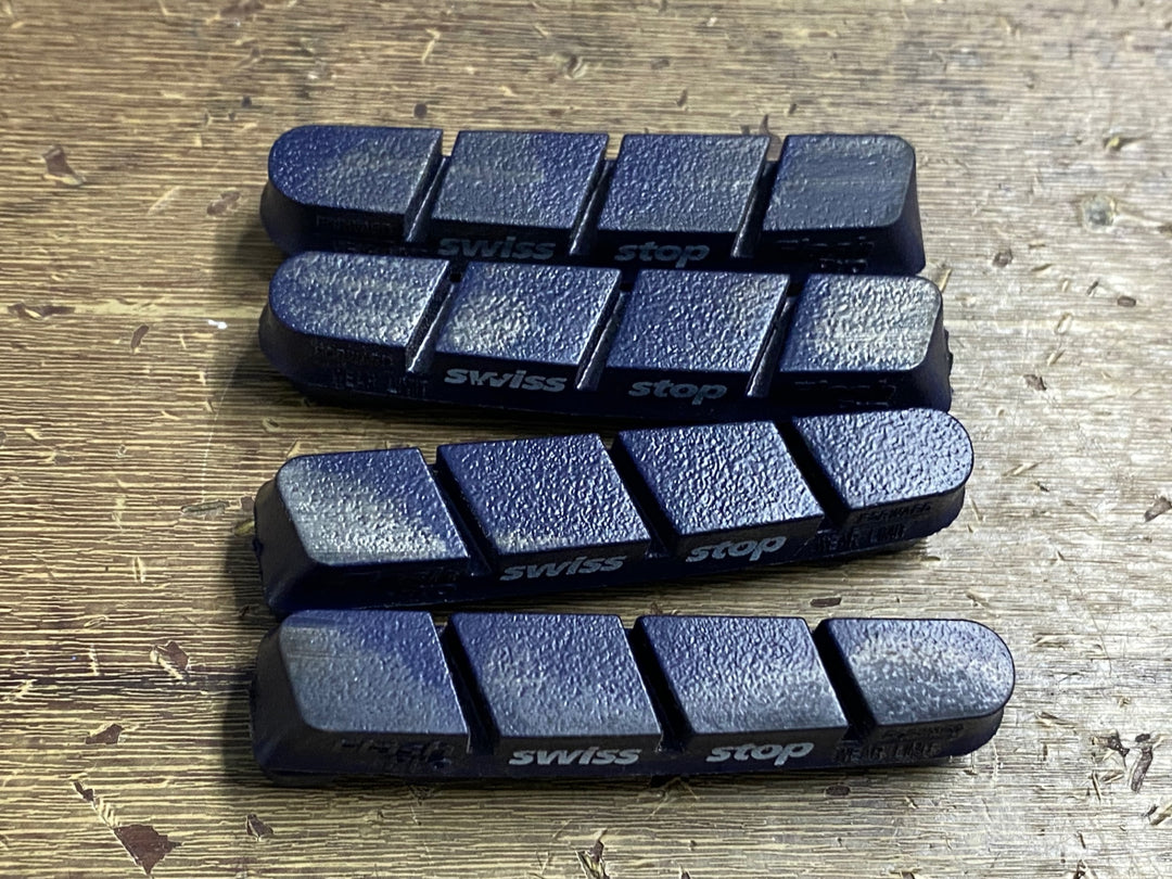 KN711 スイスストップ SWISS STOP FLASH PRO BXP ブレーキシュー 前後セット アルミ用
