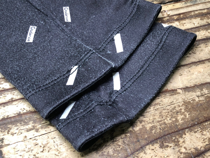 JQ500 ケイデンス Cadence アームカバー 黒 S 裏起毛