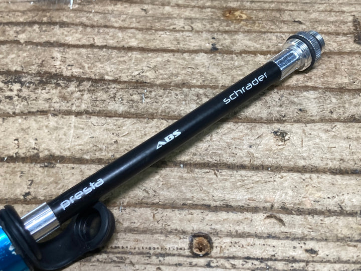 JK711 レザイン LEZYNE LITE DRIVE 携帯空気入れ 水色 黒