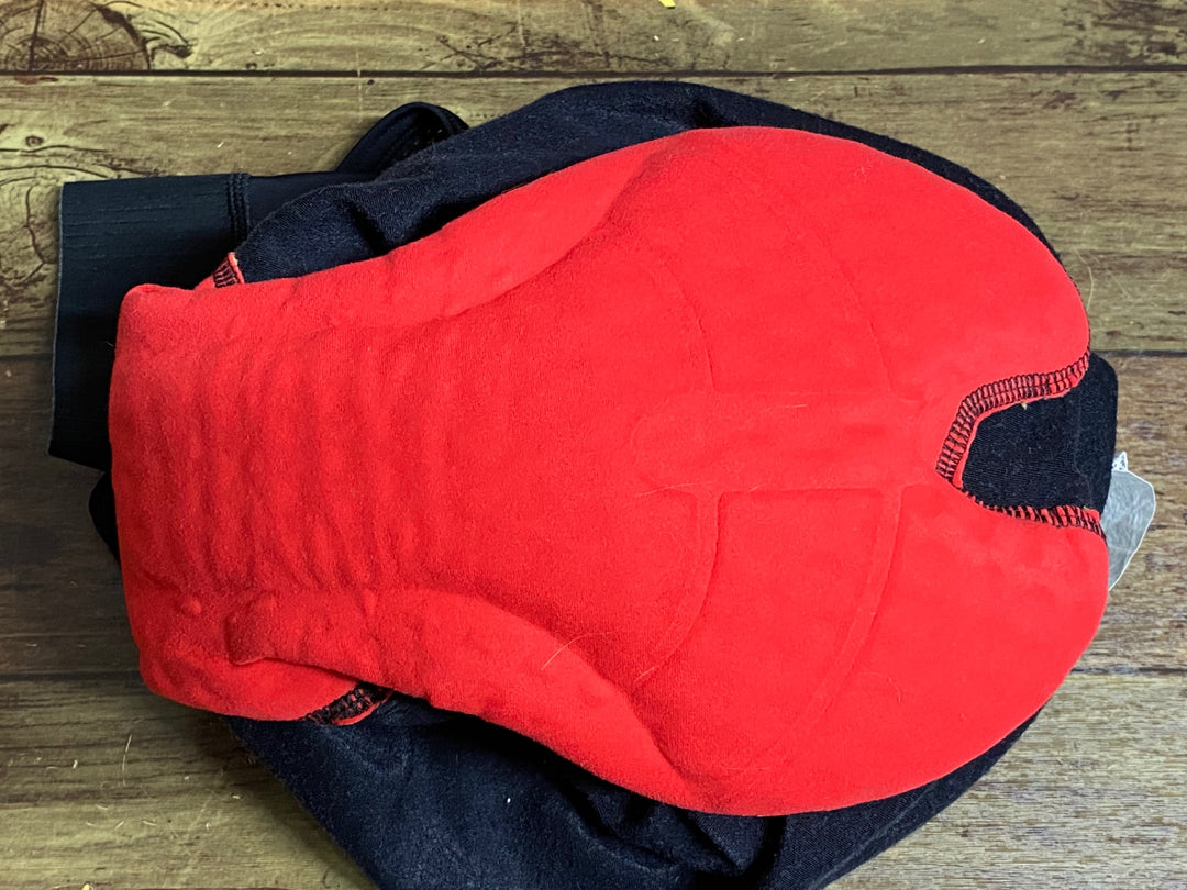 JJ471 カステリ CASTELLI ビブタイツ 黒 S 裏起毛