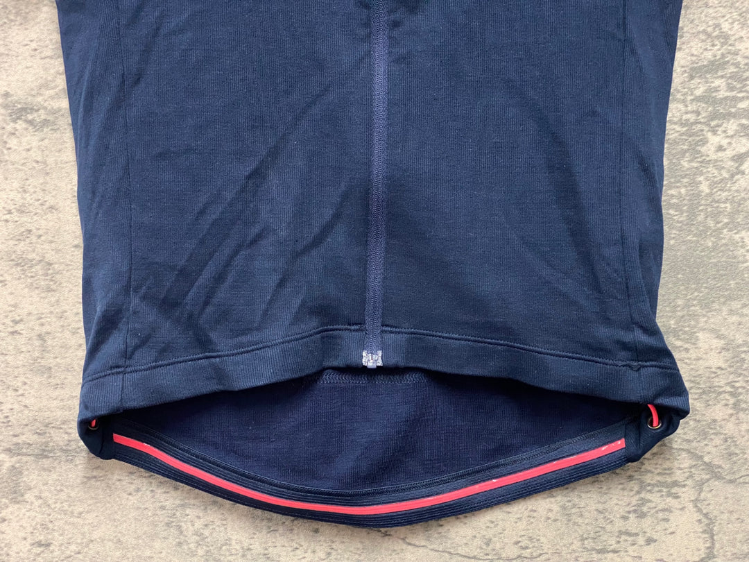 JU474 ラファ Rapha CLASSIC JERSEY Ⅱ 半袖 サイクルジャージ ネイビー ピンク XS