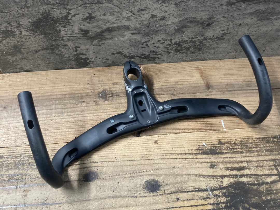 KM489 ヴィジョン VISION メトロン metron ビアンキ Bianchi カーボン 一体型 ドロップハンドル ブラケットC-C420mm 110mm