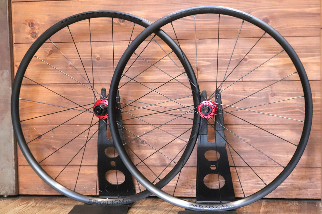 ボントレガー BONTRAGER パラダイム PARADIGM SL アルミ チューブレスレディ ホイールセット シマノ11S/12S 【東京南麻布店】