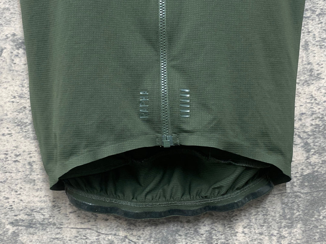 JX037 ラファ Rapha PRO TEAM LIGHTWEIGHT JERSEY 半袖 サイクルジャージ 緑 XS