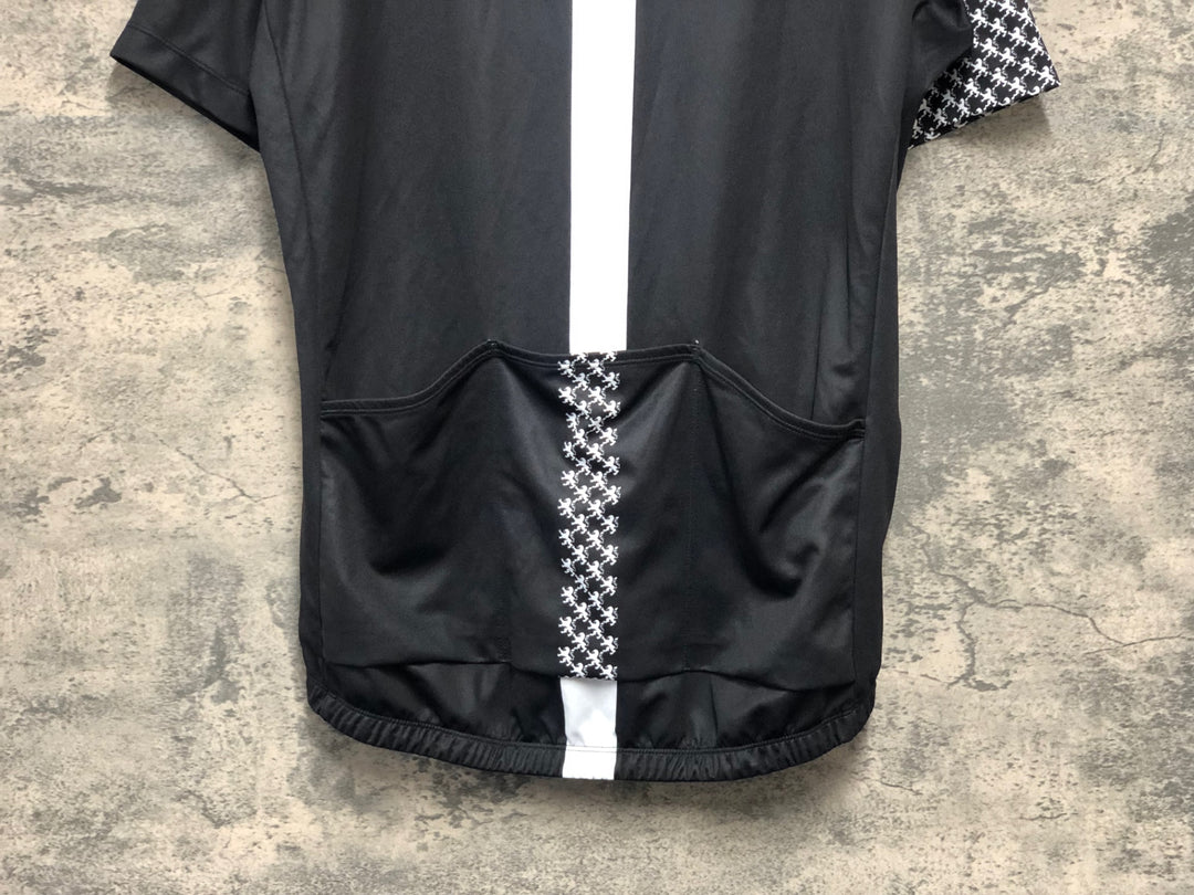 KK792 リオンドカペルミュール Lion de KAPELMUUR 半袖 サイクルジャージ 黒 XL