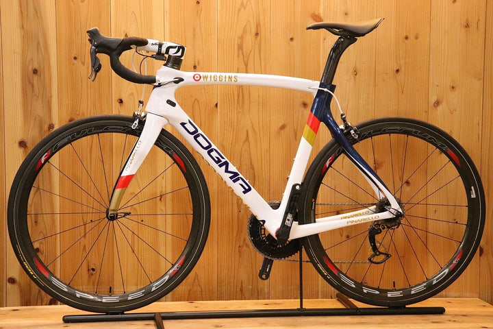 ピナレロ PINARELLO ドグマ DOGMA F8 TEAM WIGGINS 2017年モデル 560サイズ シマノ アルテグラ 6870 MIX DI2 11S カーボン ロードバイク 【芦屋店】