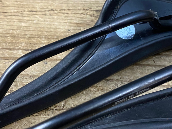 KJ734 セライタリア Selle Italia SLR Superflow サドル 黒 MANGANESEレール ※スレ有