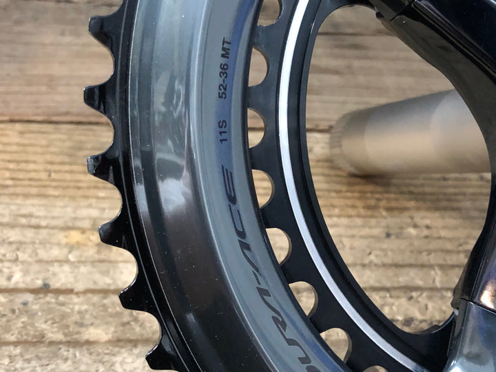 JR733 シマノ SHIMANO DURA-ACE FC-R9100 クランクセット 52/36T 170mm