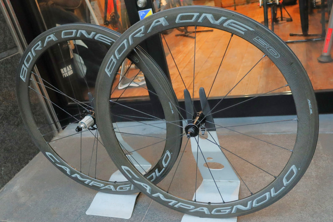 カンパニョーロ CAMPAGNOLO ボーラワン BORA ONE 50 AC3 カーボン クリンチャー ホイールセット シマノ12S/11S 17C 【東京南麻布店】